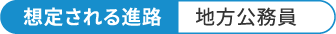 想定される進路 地方公務員