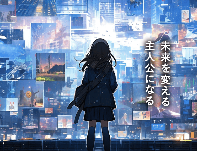 未来を変える 主人公になる